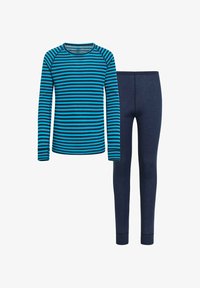 Unselected, blue jewel peacoat