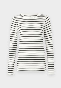 CREW - Langarmshirt - white/black