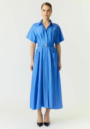 YAS MIDI DRESS YASSIMANA - Skjortekjole - marina