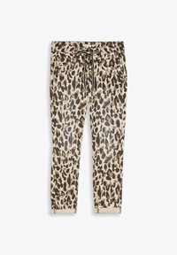 Non selezionato, brown beige leo print