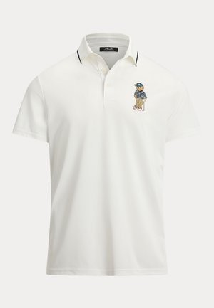 TAILORED FIT POLO BEAR POLO SHIRT - Polokošeľa - ceramic white