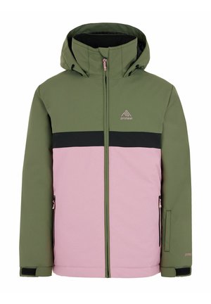 PRTLUSOY JR - Snowboardjacke - botanic green