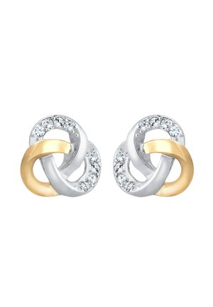KNOTEN BI - Oorbellen - silber
