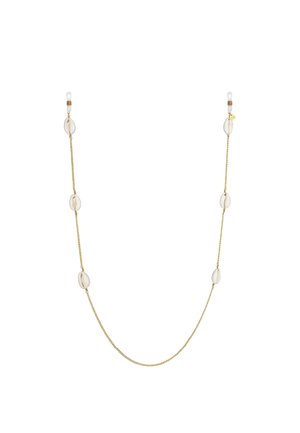 Elli GLASS CHAIN SHELL - Ketting - gold-coloured