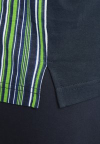 Jan Vanderstorm KURZER HELMWALD SET - Pyjama - dunkelblau gestreift