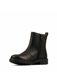 Clarks ASTROL ORIN K - Kotníkové boty na platformě - black leather