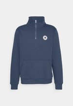 felpa converse blu donna