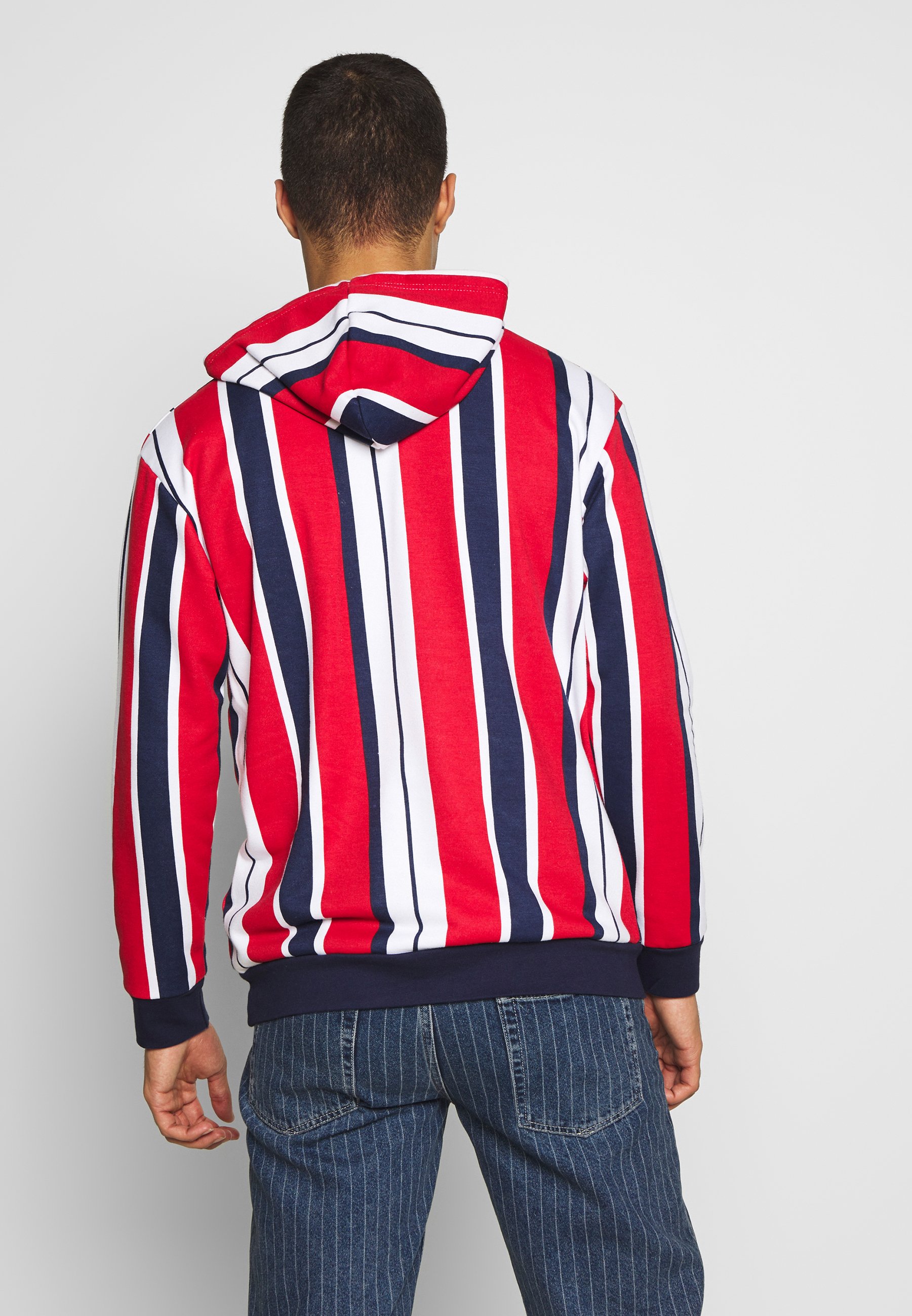 FAKTOR NOSTRA HOOD Hoodie redwhitedark blue Zalando.no FAKTOR NOSTRA HOOD - Hoodie - red/white/dark blue