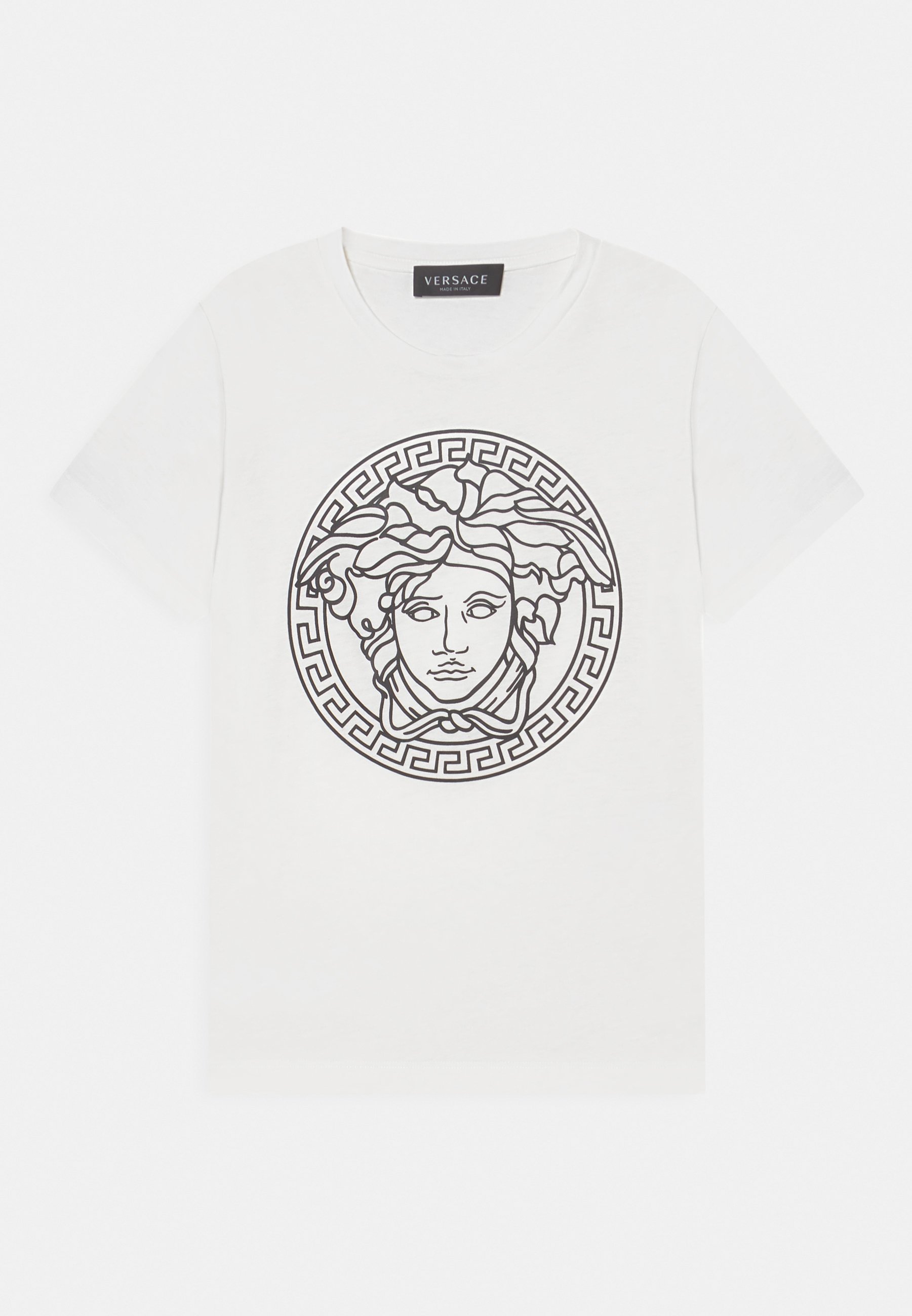 Versace MEDUSA UNISEX Print T-shirt bianco/nero/white