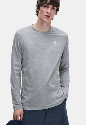On, CORE LONG-T - T-shirt à manches longues - grey