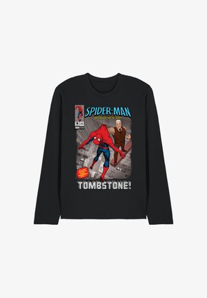 Marvel, SPIDERMAN BRAND NEW DAY TOMBSTONE COVER - Langarmshirt - black
