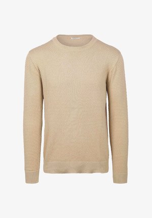 KnowledgeCotton Apparel BUBBLE - Strickpullover - beige