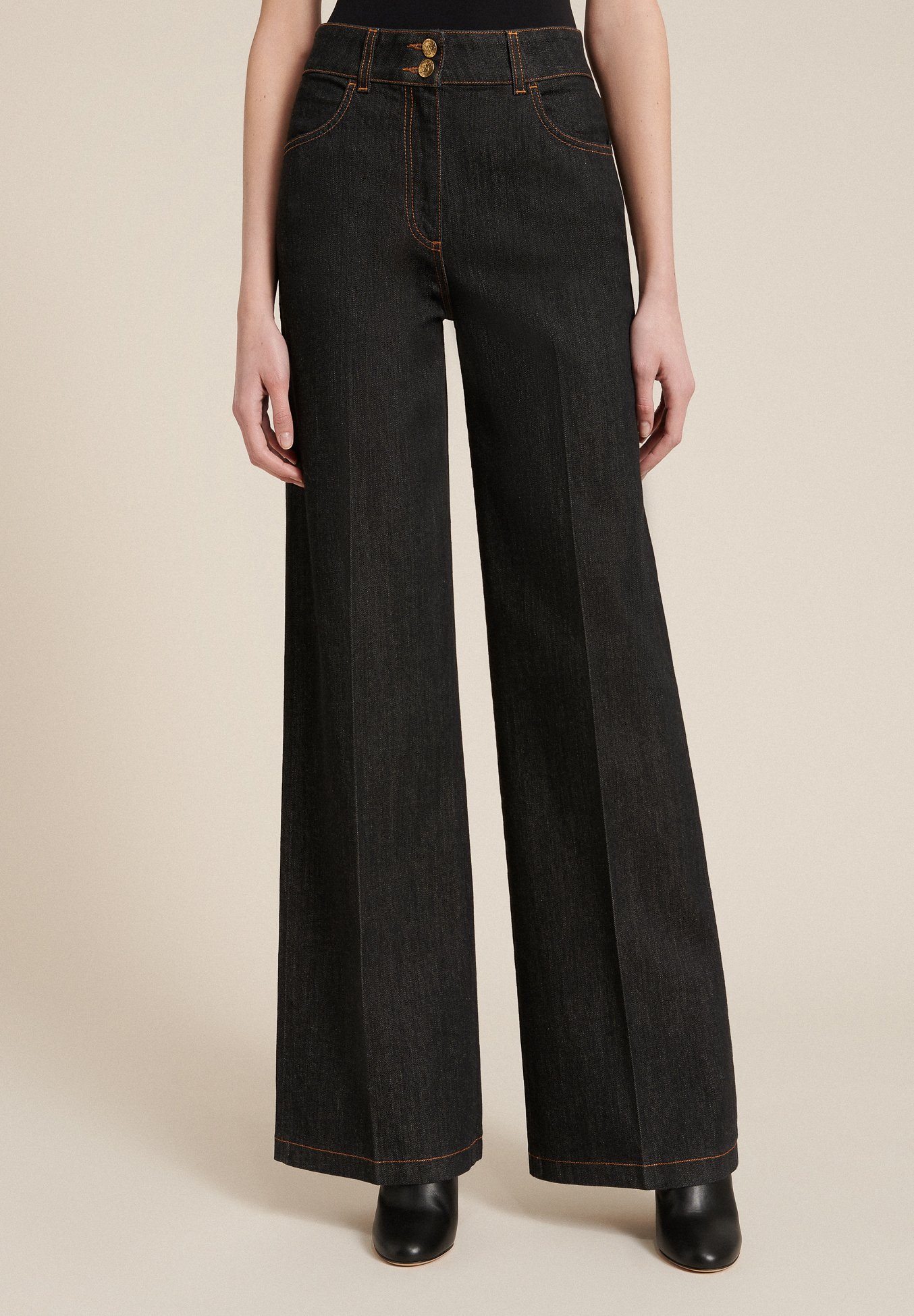 Luisa Spagnoli ODON - Jeans a zampa - grey denim/grigio denim - Zalando.it