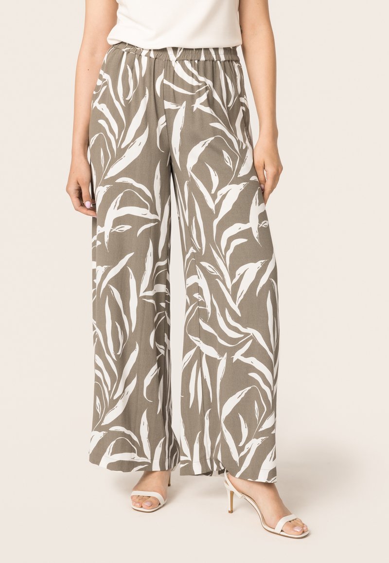 QUIOSQUE Kalhoty - beige