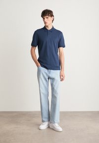 BOSS Polo - open blue