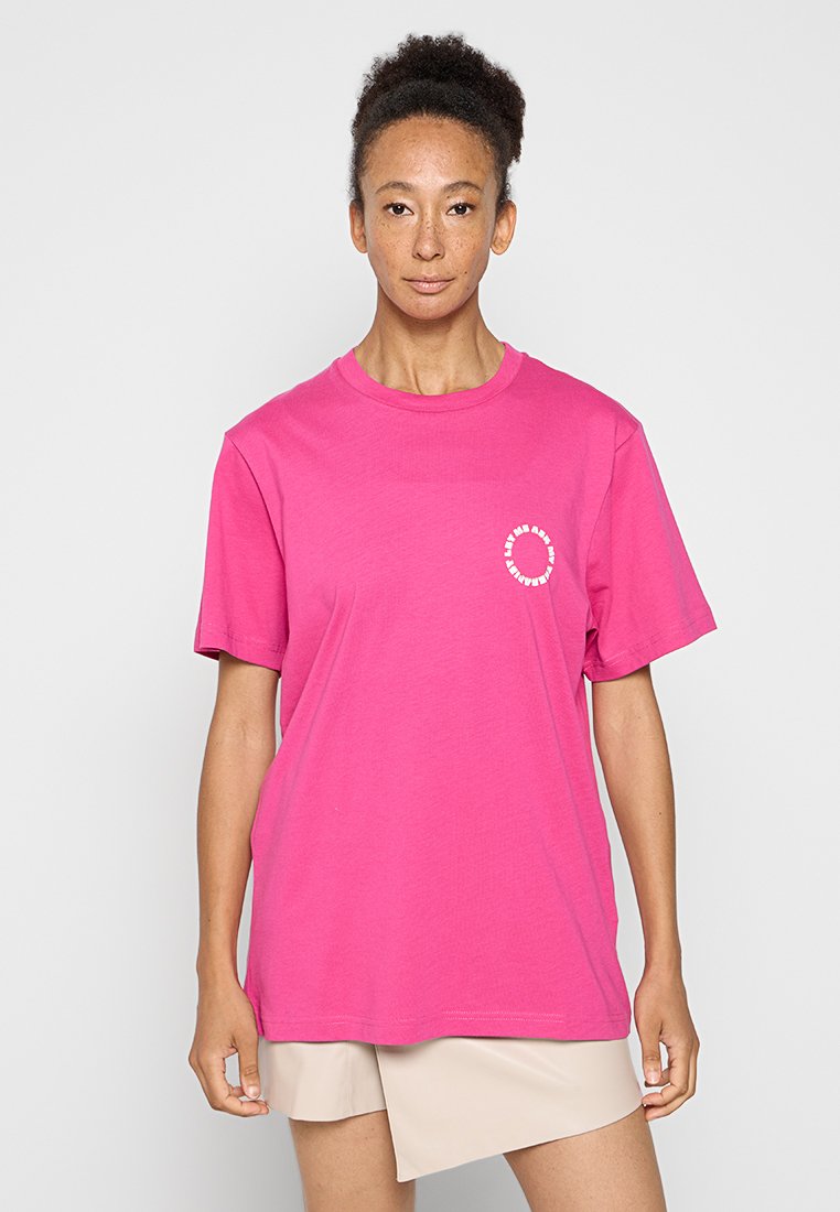 OH APRIL T-shirt print donkerroze