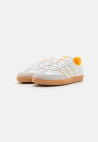 adidas Originals SAMBA OG KIDS - Sportbačiai - footwear white/crystal white/crew yellow