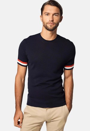 BONNY SHORT-SLEEVE - T-Shirt print - navy blue