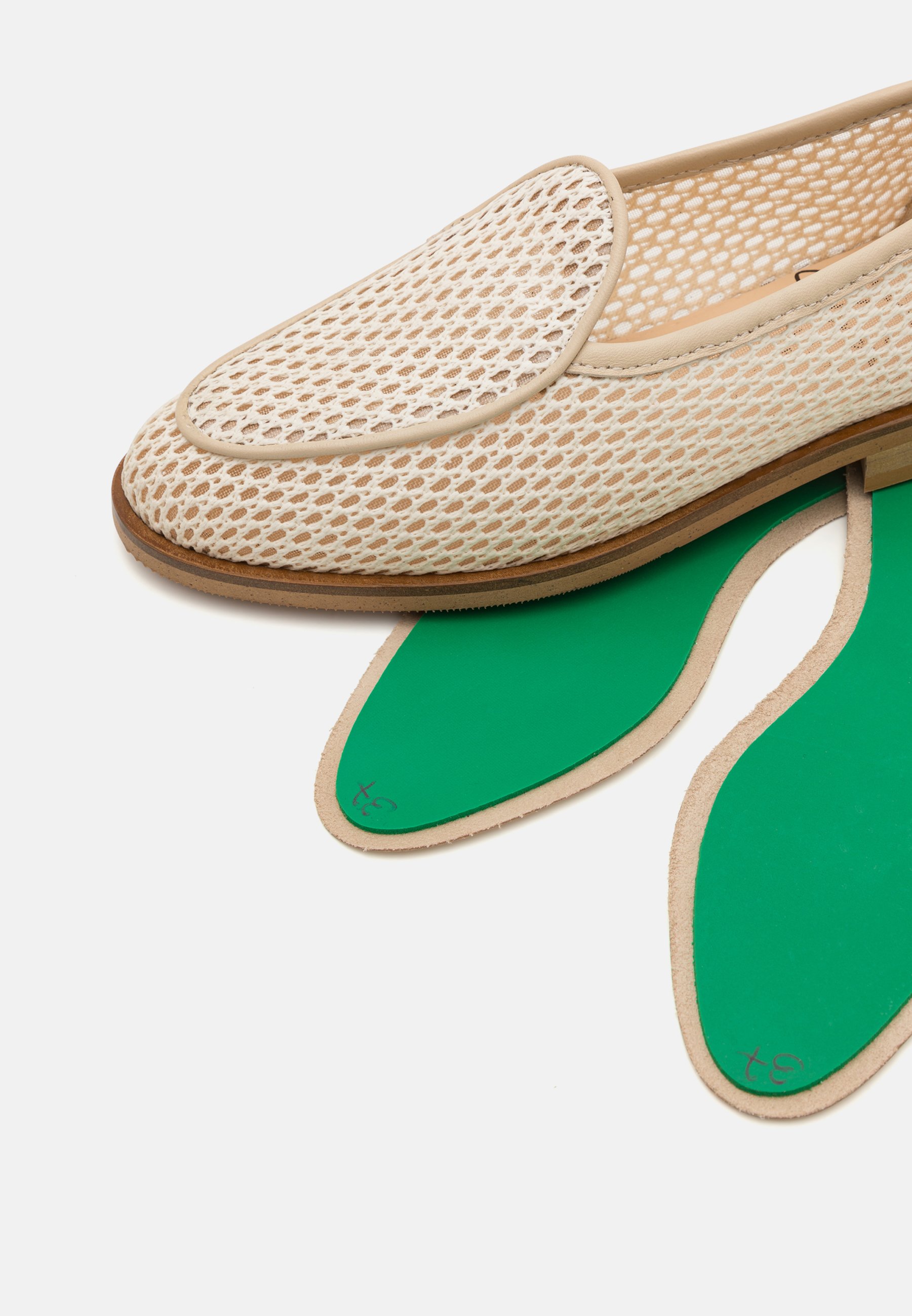 Jacques Soloviere UNISEX - Slip-ons - écru/sand - Zalando.co.uk
