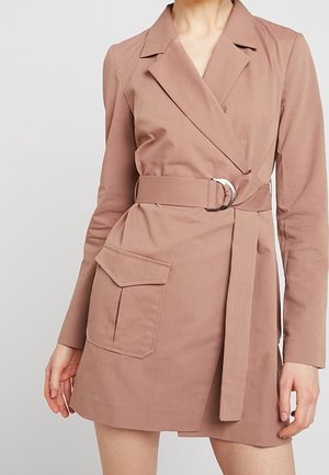 Robe chemise - brown