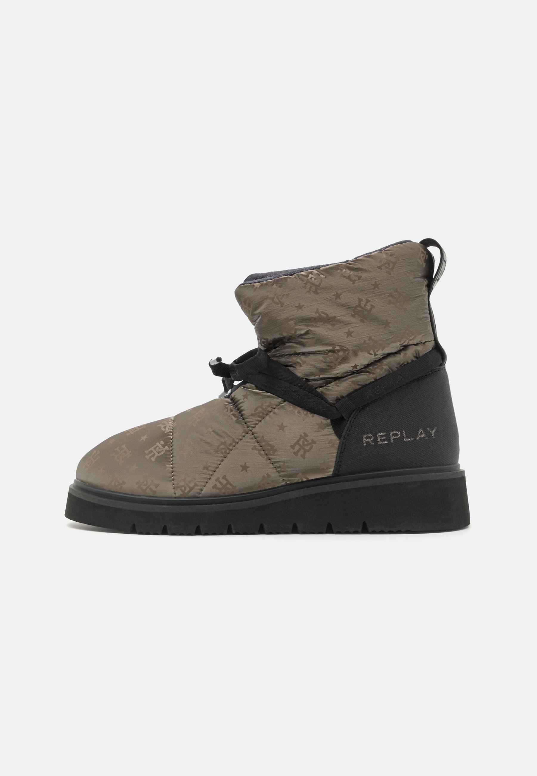 Replay MELROSE - Snowboot/Winterstiefel - military green/schwarz  