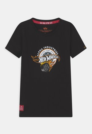 HOT WHEELS ALPHA - T-shirt con stampa - black