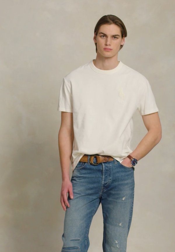 SHORT SLEEVE - Basic T-shirt - cream4