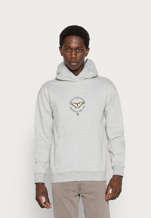 FUTURE BUTTERFLY HOOD UNISEX - Hoodie - grey marl