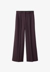 Pantalon classique - wine