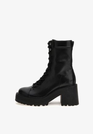 Guess, Bottines à plateau - black