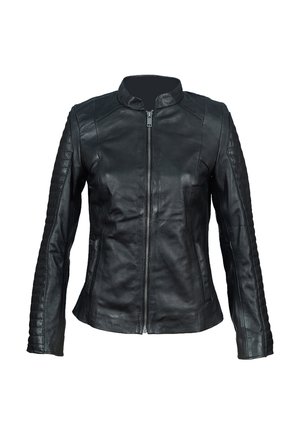 Lee Cooper BILLIE - Lederjacke - black