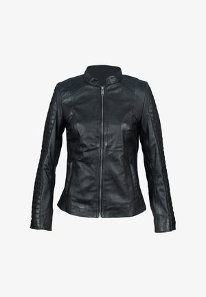 Lee Cooper BILLIE - Veste en cuir - black