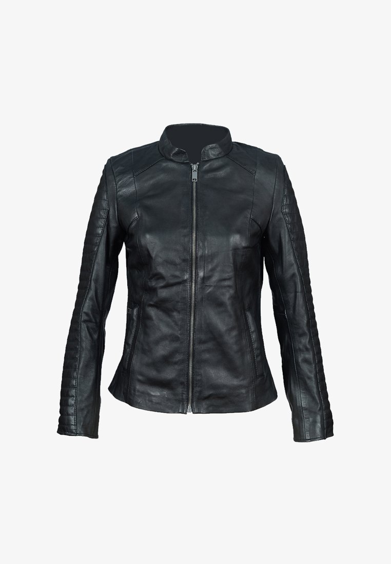 Lee Cooper BILLIE - Lederjacke - black