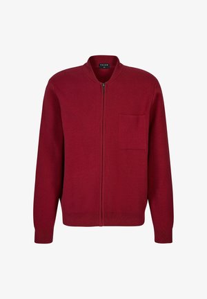 FALKE, Strickjacke - ruby