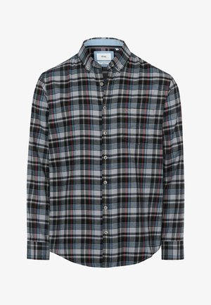 DANIEL C MODERN FIT LANGARM - Camicia - anthrazit