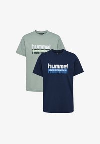 Selected, black iris iceberg green