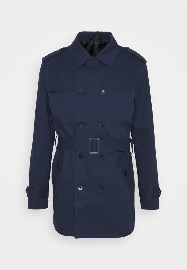 PALMER - Trench - navy blazer