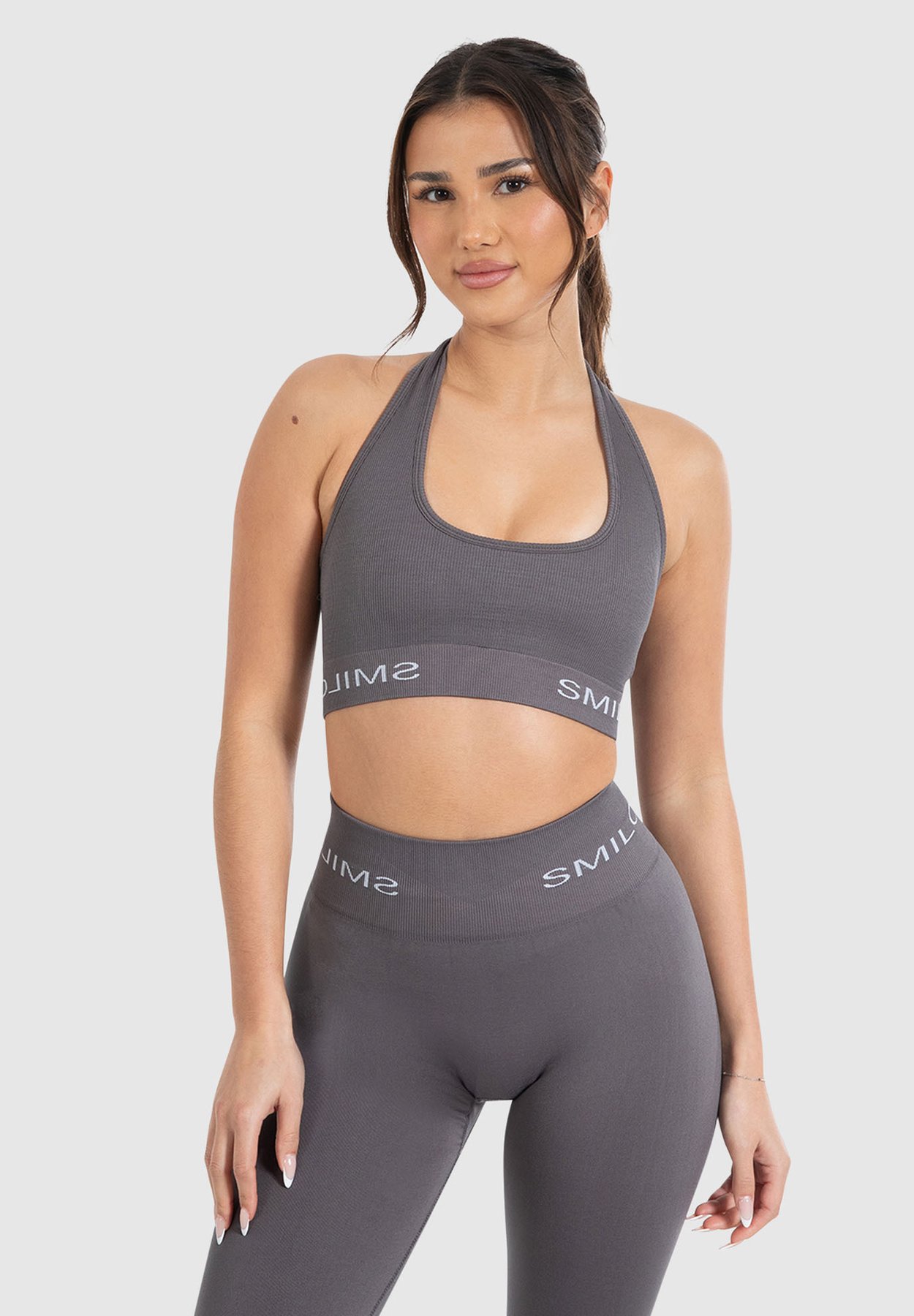 AZURA RIBBED NECK HOLDER BRA