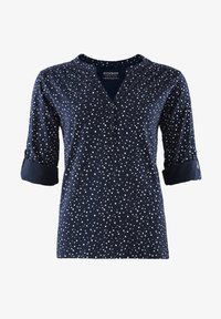 Unausgewählt, navy dot aop