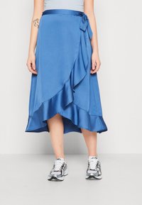 VILA VIELLETTE HW SU-EV - sukňa v tvare A - federal blue