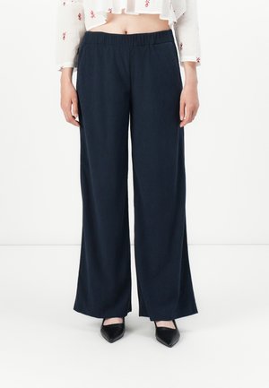 ONLVICKY WIDE PANT - Pantalon classique - navy blazer