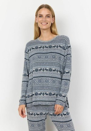 SC-BIARA AOP 127 - Jumper - flint blue melange com