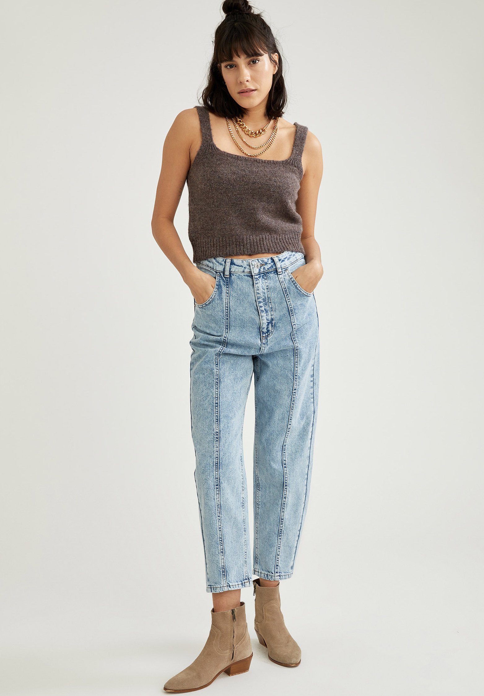 Femme Jean bootcut Femme Jean bootcut