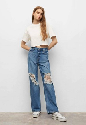 WIDER - Jean boyfriend - dark blue