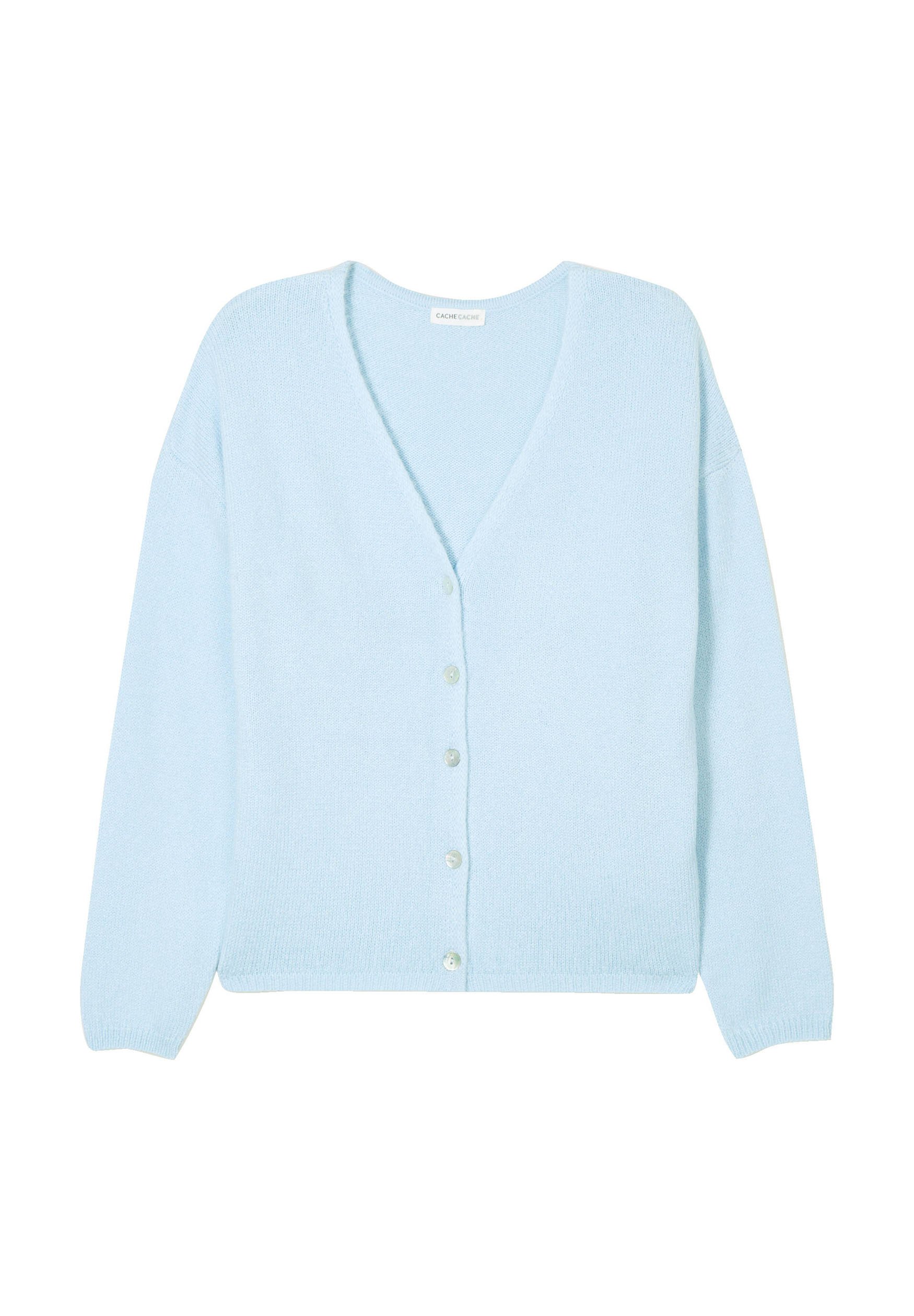 Cache Cache Cardigan - bleu ciel/neon blue - Zalando