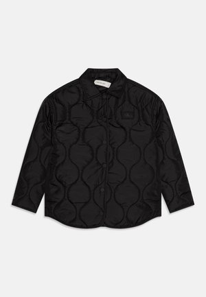 QUILTED OVERSHIRT - Allvädersjacka - black