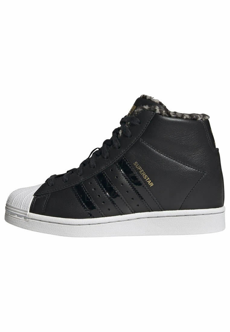 adidas Originals Sneakers hoog - black/Zwart - Zalando.nl