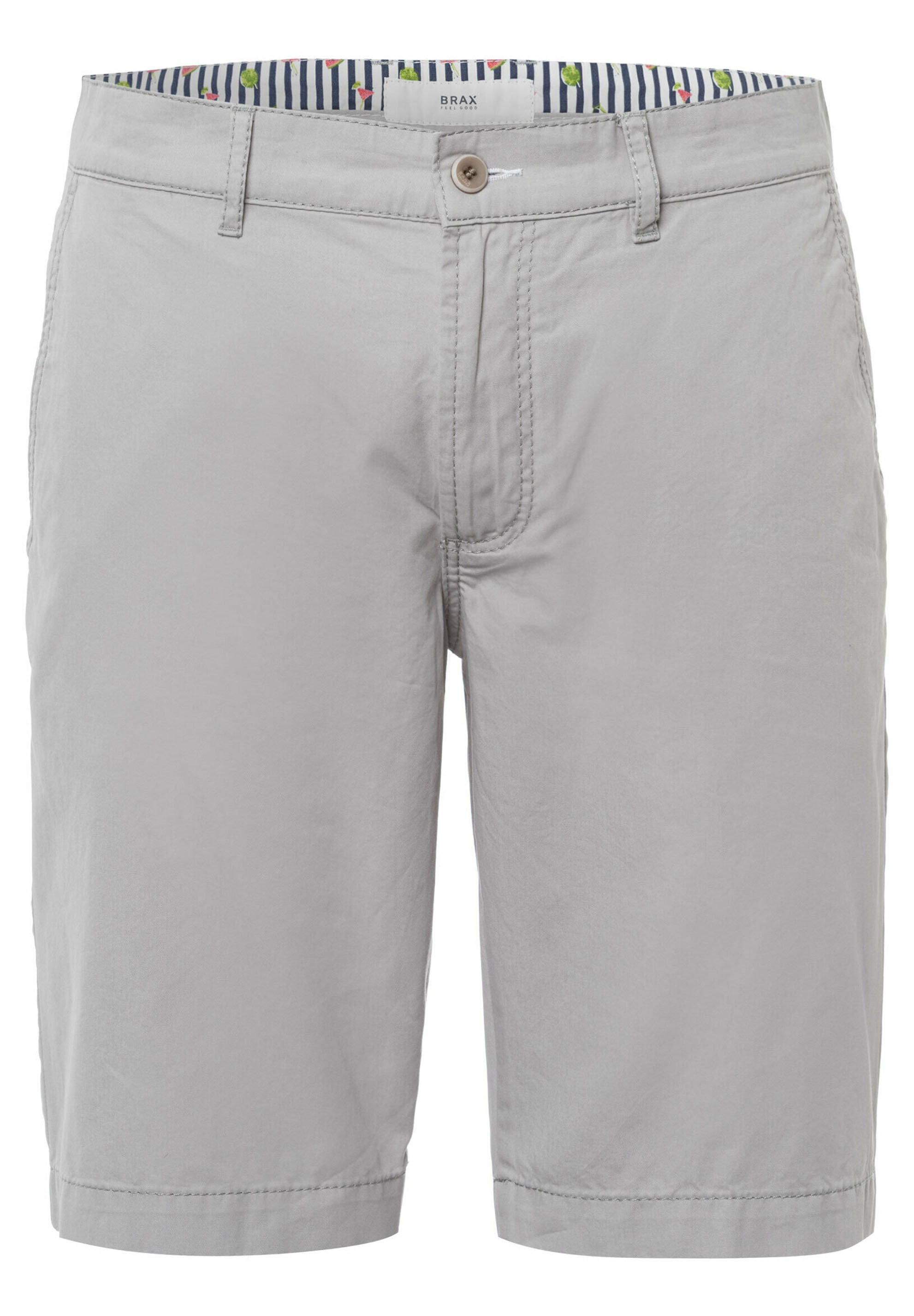 Style Bristol, olive - Sportieve five-pocket-shorts van fijne katoengarens  - brax.nl