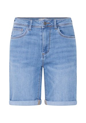 PULZ, PZKAYLA HW - Denimové šortky - light blue denim