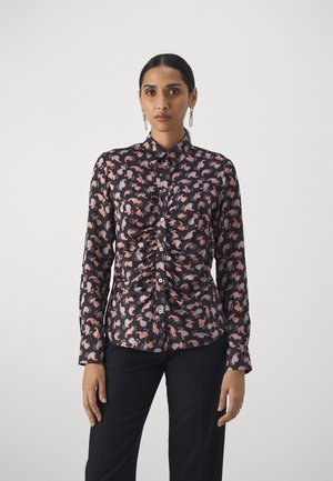 WOMENS SHIRT - Blúzka so zapínaním na gombíky - blacks